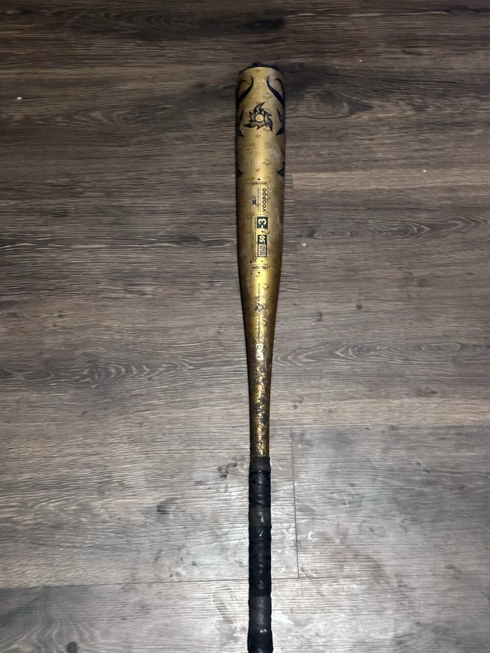 DeMarini DeMarini Voodoo One Gold BBCOR Baseball Bat - Gold (WBD235201023)